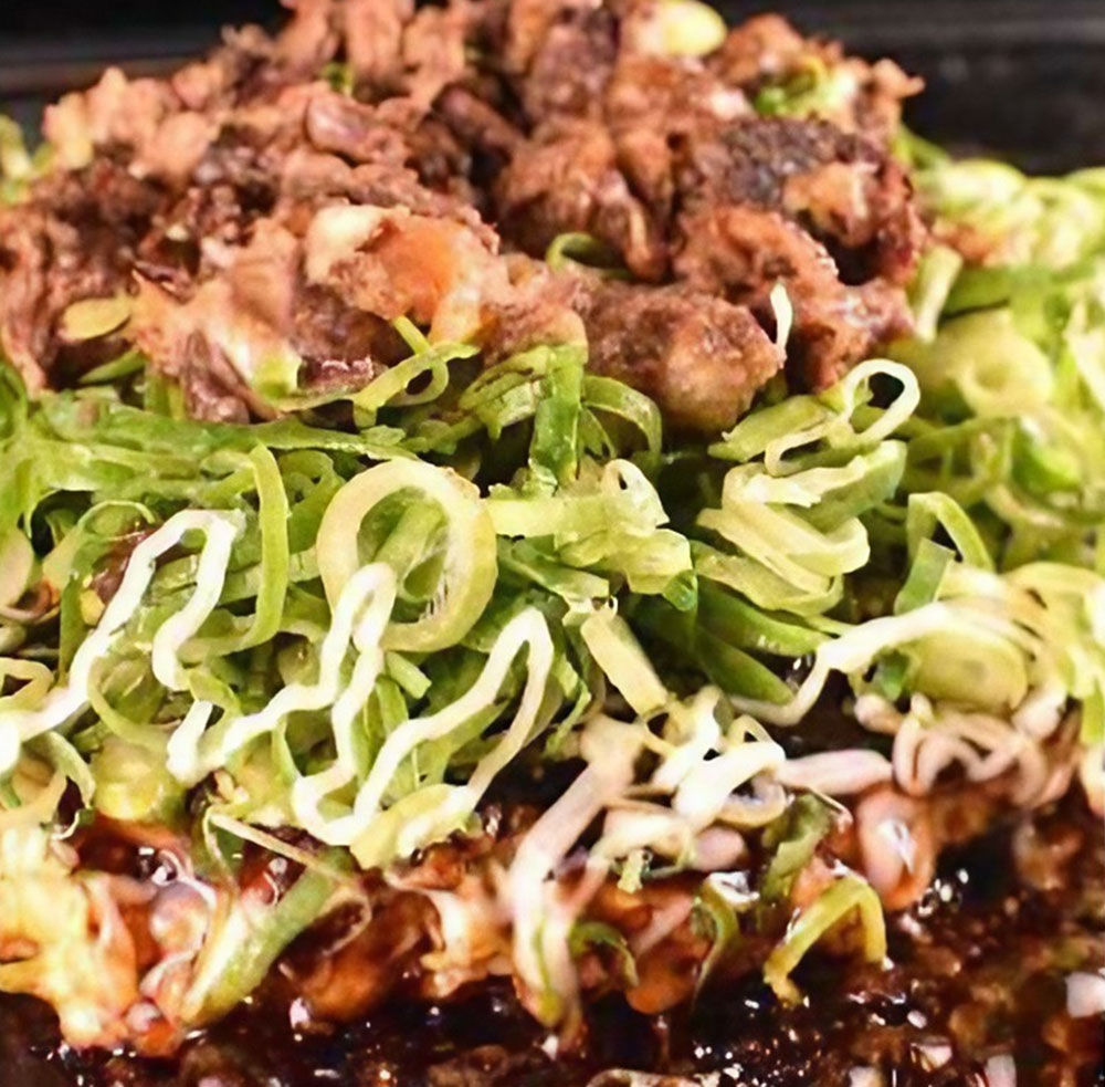 牛すじそばめし